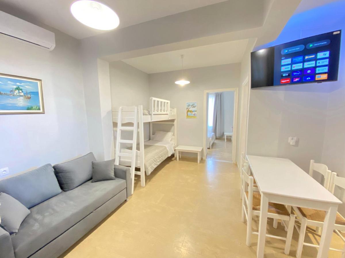 Villa Pami Almiros Beach Bagian luar foto