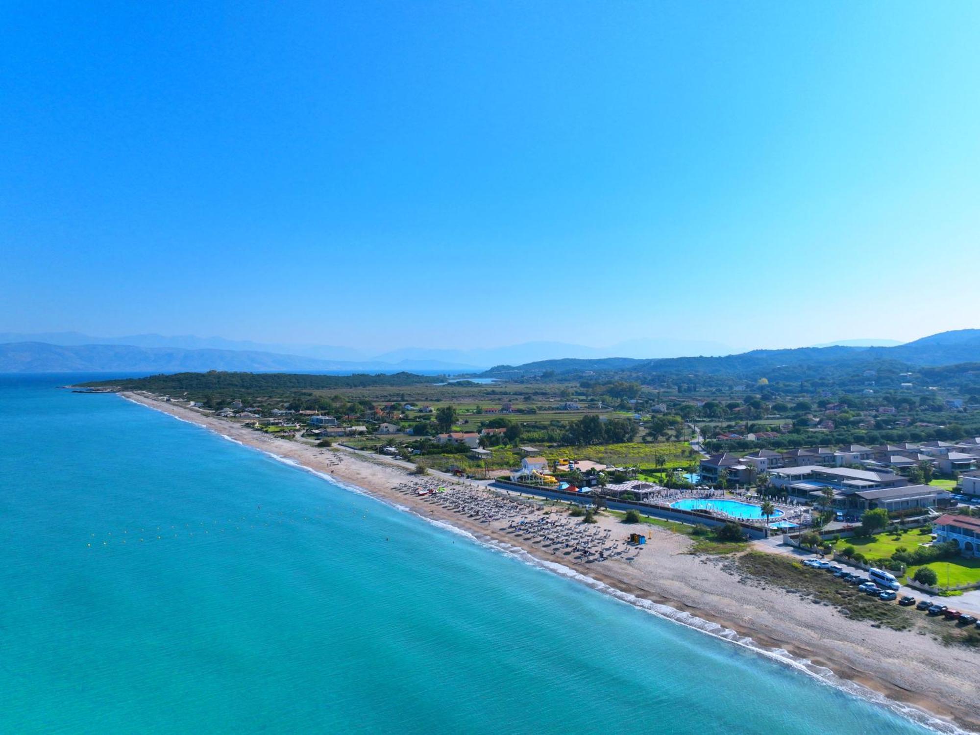 Villa Pami Almiros Beach Bagian luar foto